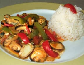 Moules à l’espagnole