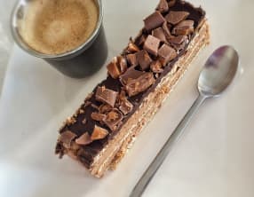 Gâteau de biscuits café nutella