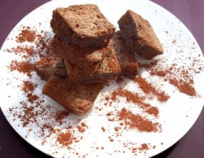 Brownie aux Pépites de Riz Soufflés Caramélisées