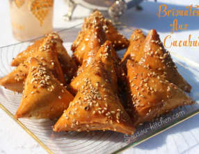 Briouates aux cacahuètes