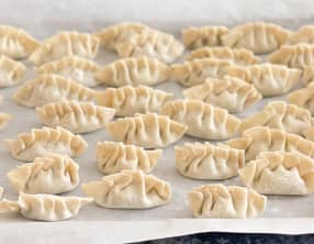 Dumplings porc et crevettes