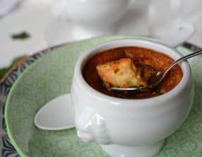 Clafoutis carotte coco pavot