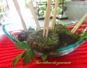 falafels aux fèves sèches