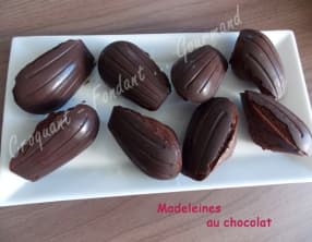 Madeleines au chocolat