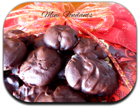 Mini fondants très chocolatés