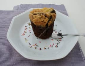 Muffin poire chocolat