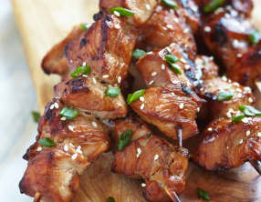 Brochettes de bœuf aux épices