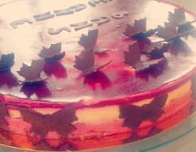 entremet framboise citron