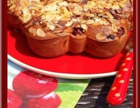 Gâteau à l'Amande et Cerises