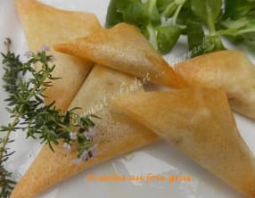 Rissoles au foie gras