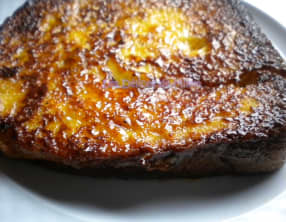 Pain perdu caramélisé à ma façon