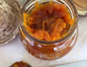 La confiture d'abricot-pays