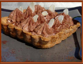 Tartelettes au chocolat Caramel