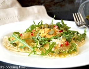 Raviolis aux patates douces et au chèvre