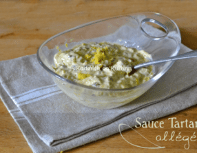 Sauce tartare allégée au fromage blanc