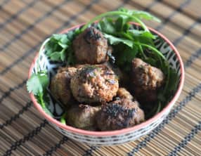 Keftas de boeuf à la coriandre