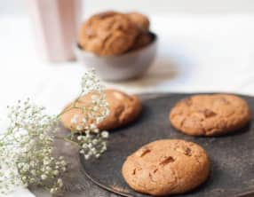 Cookies chocolat et caramel au beurre salé