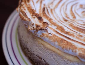 Cheesecake au citron meringué