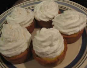 Tarte au citron à la crème fouettée