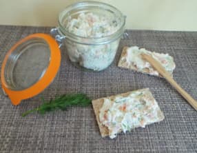 Rillettes aux deux saumons