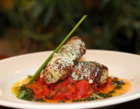 Riste d’aubergines provençale