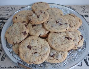 Cookies aux éclats de chocolat noir de Pierre Hermé