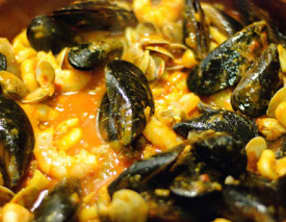 Fruits de mer épicés, à la péruvienne