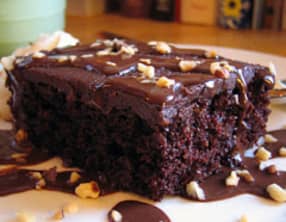 Pavé, gâteau au chocolat