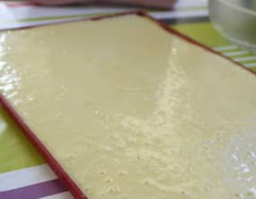 Pâte à biscuit roulé