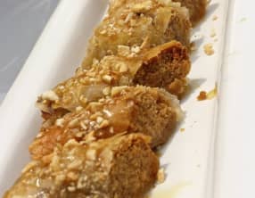 Mhencha avec feuille de pastilla maison