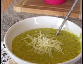 "Risotto" de palle di piombo à la courgette et au curcuma