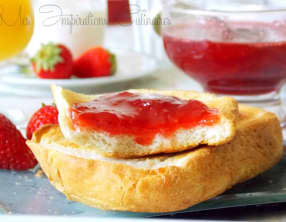 Confiture de fraises express au micro onde