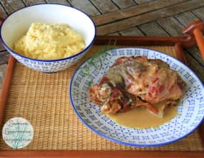 Jarret de Porc Fumé au Lait et sa Polenta Crémeuse