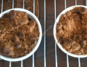 Crumble aux pommes au thermomix facile et rapide