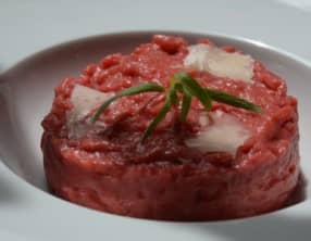 Risotto à la betterave