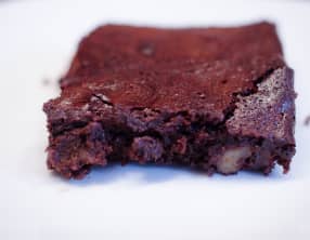 Brownie au praliné et aux noix