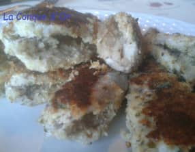 Des sars panés et farcis