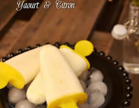 Glaces au citron et yaourt