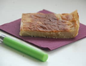 Flan au lait d'amande au caramel