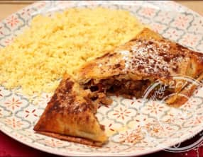 Pastillas au boeuf et à la courgette