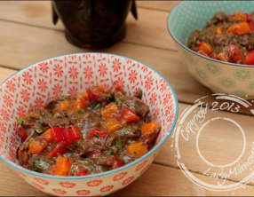 Salade thaï à la joue de boeuf