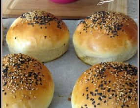 Buns ou petits pains à hamburgers