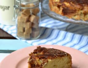 Gateau à la rhubarbe