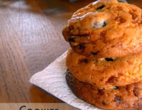 Cookies Cranberries Chocolat Blanc