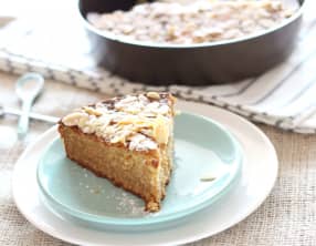 Moelleux aux amandes et au mascarpone