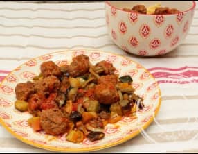 Boulettes veau et bœuf printanières