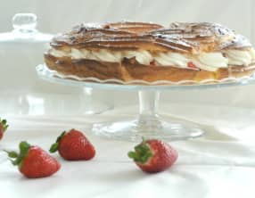 Paris-Brest aux fraises