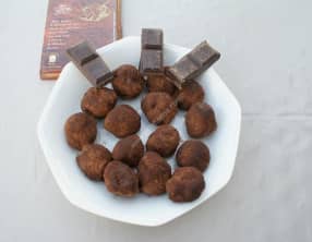 Truffes au chocolat au thermomix facile et rapide