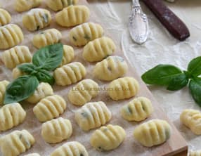 Gnocchis au Basilic