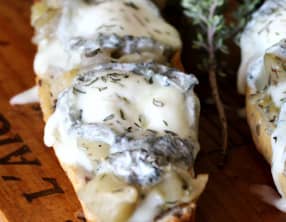 Tartines gratinées à la provençale